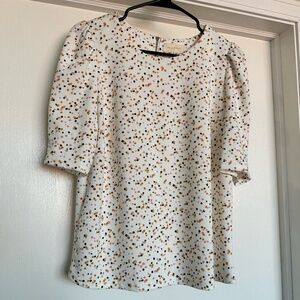 Pink/Blue/Orange Polka Dot Shirt